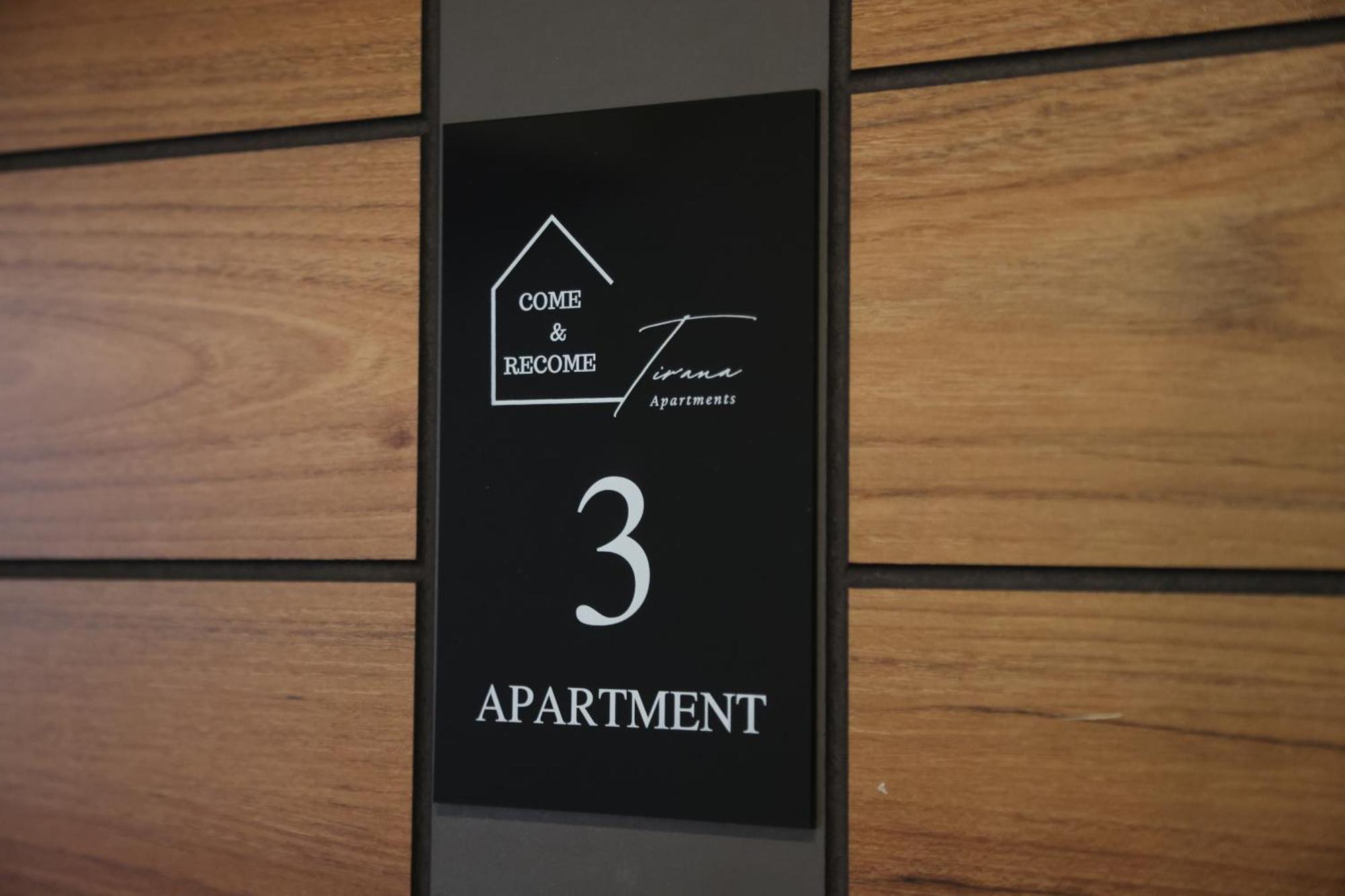 Come&Recome Tirana Apartments Exterior photo
